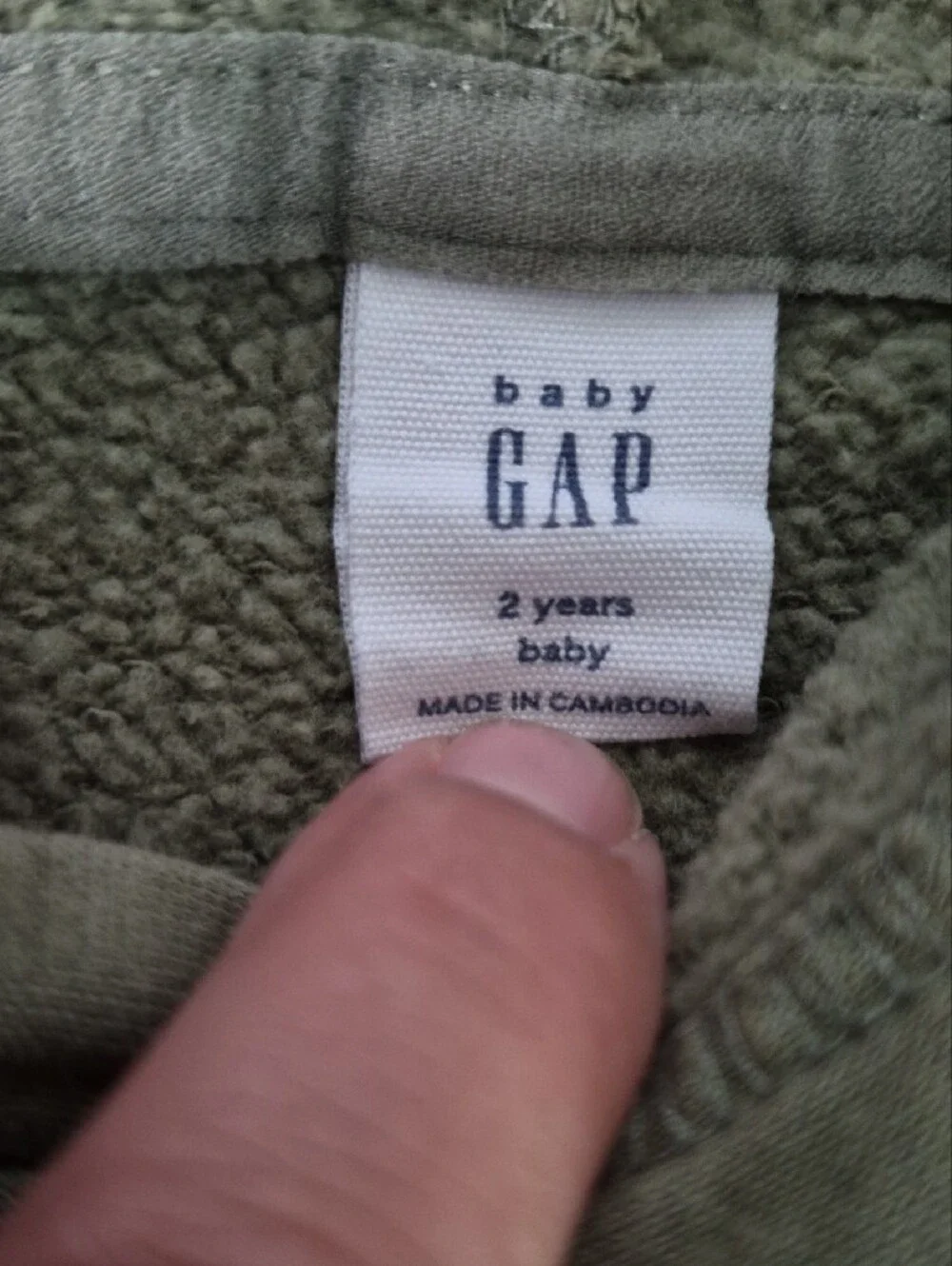 Baby GAP Spellout Colorblock Pullover Hoodie Fleece Sweatshirt Playwear Cozy 2T
